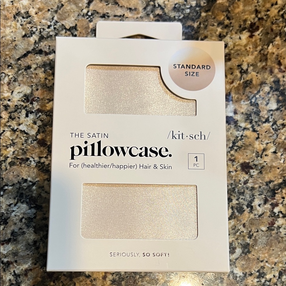 Kitsch Satin Pillowcase - Champagne